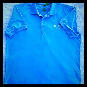 HUGOBOSSRegFitShortSleevePoloShirtXLUvProtection